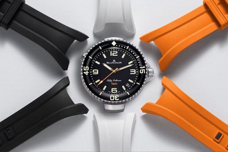 Model Blancpain Fifty Fathoms Tech jest wodoodporny na poziomie 300 m (30 barów) (źródło zdjęcia: Blancpain)
