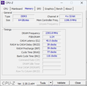 CPU-Z – pamięć
