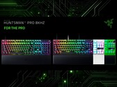 Klawiatura do gier Razer Huntsman V3 Pro 8KHz w różnych wersjach kolorystycznych (źródło zdjęcia: Razer PR z poprawkami)