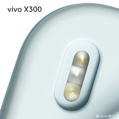 Renderowanie matrycy lampy błyskowej z podwójnym zoomem w Vivo X300. (Źródło zdjęcia: Han Bo Xiao)