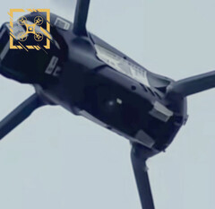 Rzekomy obraz spodu Air 3S. (Źródło zdjęcia @Quadro_News)