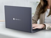 Zdjęcie przedstawia oficjalną grafikę marketingową laptopa Dynabook Portege X30L poprzedniej generacji. 