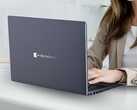 Zdjęcie przedstawia oficjalną grafikę marketingową laptopa Dynabook Portege X30L poprzedniej generacji.