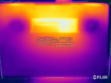 Test naprężenia temperatury powierzchni (dół)