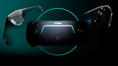 ZOTAC ZONE podąża za wzornictwem popularnych nowoczesnych gamingowych handheldów, takich jak ROG Ally. (Źródło obrazu: ZOTAC - edytowane)