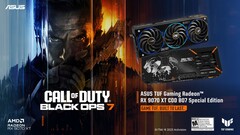 ASUS TUF Gaming prezentuje Call of Duty Black Ops 7 Edition AMD Radeon RX 9070 XT (Źródło obrazu: Asus Pressroom)