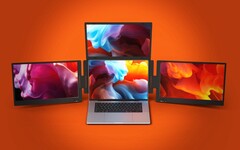 Triple Boost 14 Pro dodaje trzy 14-calowe ekrany (źródło obrazu: Aura Displays)