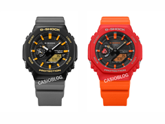 Od lewej do prawej, Casio G-Shock GA-B2100DF-1A i GA-B2100DF-4A. (Źródło zdjęcia: Casioblog)