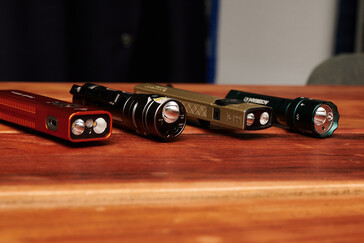 4 latarki firm Fenix, Loop Gear, Olight i Acebeam