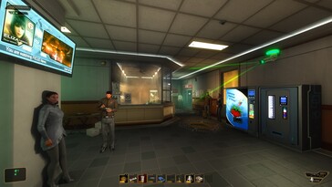 Na zdjęciu: zrzut ekranu z rozgrywki z gry „Deus Ex: Human Revolution – Director’s Cut”.