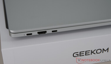 Geekom GeekBook M16 – Złącza po lewej stronie