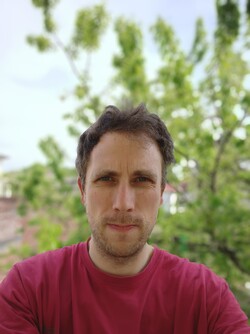 Selfie z Poco M7 Pro