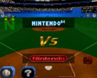 Zrzut ekranu przedstawiający tajną drużynę Kena Griffeya Jr's Winning Run na Nintendo 64
