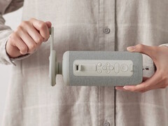 Crankspeaker all-in-one firmy Rhythm nie wymaga zewnętrznego zasilania do obsługi powerbanku, radia, świateł i głośnika bezprzewodowego. (Źródło zdjęcia: Rhythm)