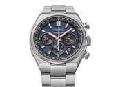 Nowe modele Astron Nexter łączą ciemnoniebieskie tarcze z lekkimi tytanowymi kopertami. Na zdjęciu: Seiko HAD001. 