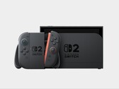 Przełącznik Nintendo Switch 2 zadokowany z kontrolerem Joy-Con 2. (Źródło zdjęcia: Nintendo)