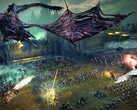 Ilustracja przedstawiająca armie w grze „Total War: Warhammer”.
