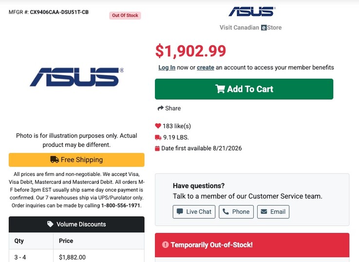 Nadchodzący model Asus CX9406 Googlebook ma być dość drogi, jeśli wierzyć ujawnionym informacjom.
