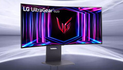 UltraGear OLED 34GS95QE to jeden z kilku zakrzywionych monitorów do gier, które firma LG będzie sprzedawać w 2024 roku. (Źródło zdjęcia: LG)