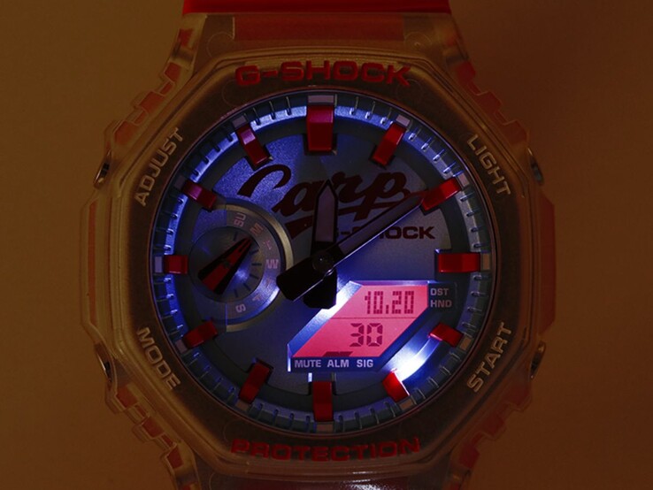 Casio G-Shock 2026 x Hiroshima Toyo Carp GA-2100X (źródło zdjęcia: sklep Hiroshima Toyo Carp)