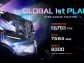 Gigabyte twierdzi, że jego nowa mobo to rekordzista. (Źródło: Gigabyte)