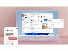 Zrzut ekranu przedstawiający funkcję Windows 11 Phone Link. (Źródło obrazu: Microsoft)