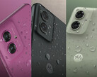 Oczekuje się, że Motorola zaoferuje Moto G56 w innych opcjach kolorystycznych niż jej poprzednik, na zdjęciu. (Źródło zdjęcia: Motorola)