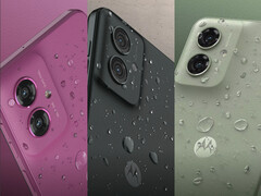 Oczekuje się, że Motorola zaoferuje Moto G56 w innych opcjach kolorystycznych niż jej poprzednik, na zdjęciu. (Źródło zdjęcia: Motorola)