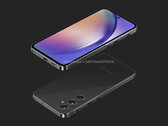 Render "Galaxy A55 ". (Źródło: OnLeaks x MySmartPrice)