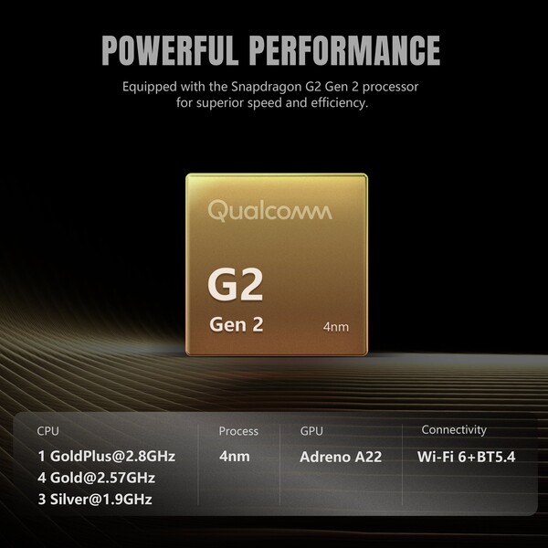 Retroid Pocket G2 jest zasilany przez Snapdragon G2 Gen 2. (Źródło obrazu: Retroid)