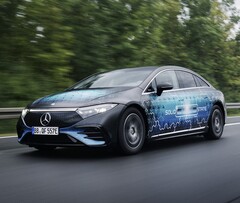 Elektryczny Mercedes EQB przejechał 750 mil na jednym ładowaniu (źródło zdjęcia: Mercedes Benz)