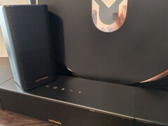 Proporcje odzwierciedlają wydajność audio: mocny bas, ale mniej przekonujący dźwięk przestrzenny (źródło obrazu: Notebookcheck)