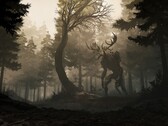 Ilustracja przedstawiająca stworzenie z gry GreedFall.