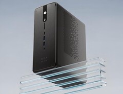 Zasilany przez Strix Halo mini PC AIdeaStation R1 może pochwalić się 128 GB pamięci i 40-CU iGPU. (Źródło zdjęcia: ITHome)