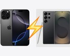 Samsung Galaxy S25 Ultra pokonał iPhone'a 16 Pro Max w teście prędkości przeprowadzonym przez PhoneBuff. (Źródło obrazu: Apple, Samsung, edytowane)