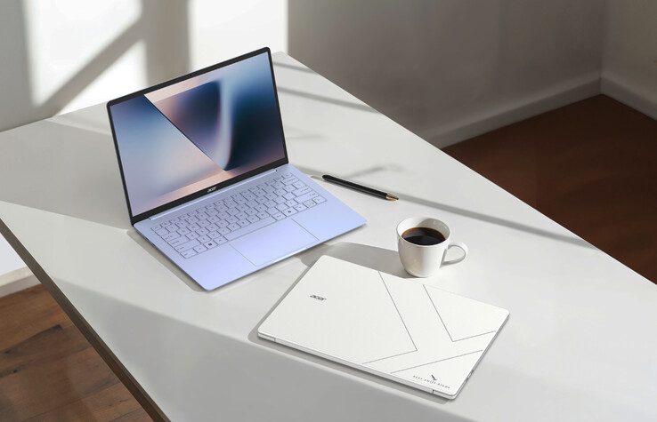 Model Swift Blade 14 posiada obudowę wykonaną z magnezu, aluminium i włókna węglowego.