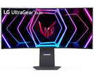 UltraGear OLED 39GS95QE ma skromną krzywiznę 800R. (Źródło obrazu: LG)