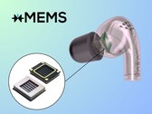 Render słuchawki dousznej zawierającej nowy sterownik Cypress (Źródło obrazu: xMEMS - edytowane)