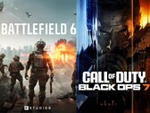 Okładki pudełek Battlefield 6 i Call of Duty: Black Ops 7 (źródło obrazu: Sony PlayStation z poprawkami)