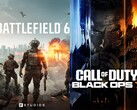 Okładki pudełek Battlefield 6 i Call of Duty: Black Ops 7 (źródło obrazu: Sony PlayStation z poprawkami)
