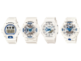 Od lewej do prawej, Casio G-Shock DW-6900HDS-7D, GA-110HDS-7A, GA-2100HDS-7A i GA-700HDS-7A. (Źródło zdjęcia: @morgan_gshock na Instagramie)