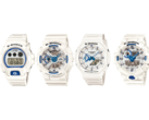 Od lewej do prawej, Casio G-Shock DW-6900HDS-7D, GA-110HDS-7A, GA-2100HDS-7A i GA-700HDS-7A. (Źródło zdjęcia: @morgan_gshock na Instagramie)