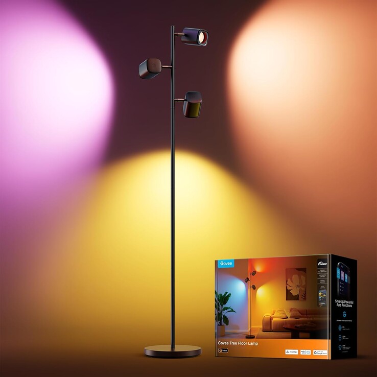 Lampa podłogowa Govee Tree. (Źródło zdjęcia: Govee)