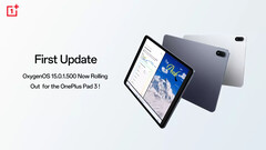 Pad 3 otrzymuje już aktualizację oprogramowania. (Źródło obrazu: OnePlus)