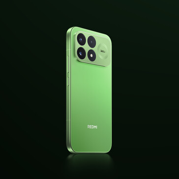 Zielona wersja kolorystyczna modelu Redmi K100 Pro.