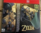 Kontroler Switch 2 Pro z motywem Zelda.