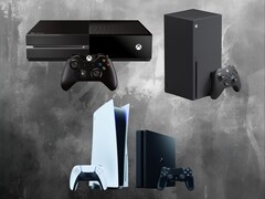 Pokazano konsole Xbox One, Xbox Series X, PS4 i PS5 (źródło obrazu: Microsoft Gaming, Sony PlayStation z poprawkami)