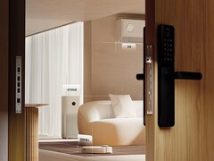 Xiaomi Smart Door Lock E10 można odblokować za pomocą odcisku palca. (Źródło obrazu: Xiaomi)