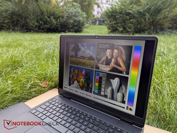 ...ale ograniczony przez jasność 300 nitów.