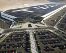 Rozległa Gigafactory w Nevadzie (zdjęcie: Tesla)